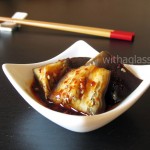 Steamed Aubergine with Chilli Sauce