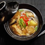 Kimchi Soup with Chicken and Potatoes