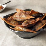 Baked Dumplings with Black Pudding