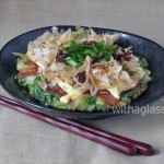 Okonomiyaki with Green Onions