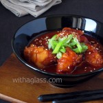 Monkfish in Korean-Style Gochujang Sauce